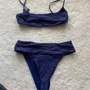 Navy bikini from revolve